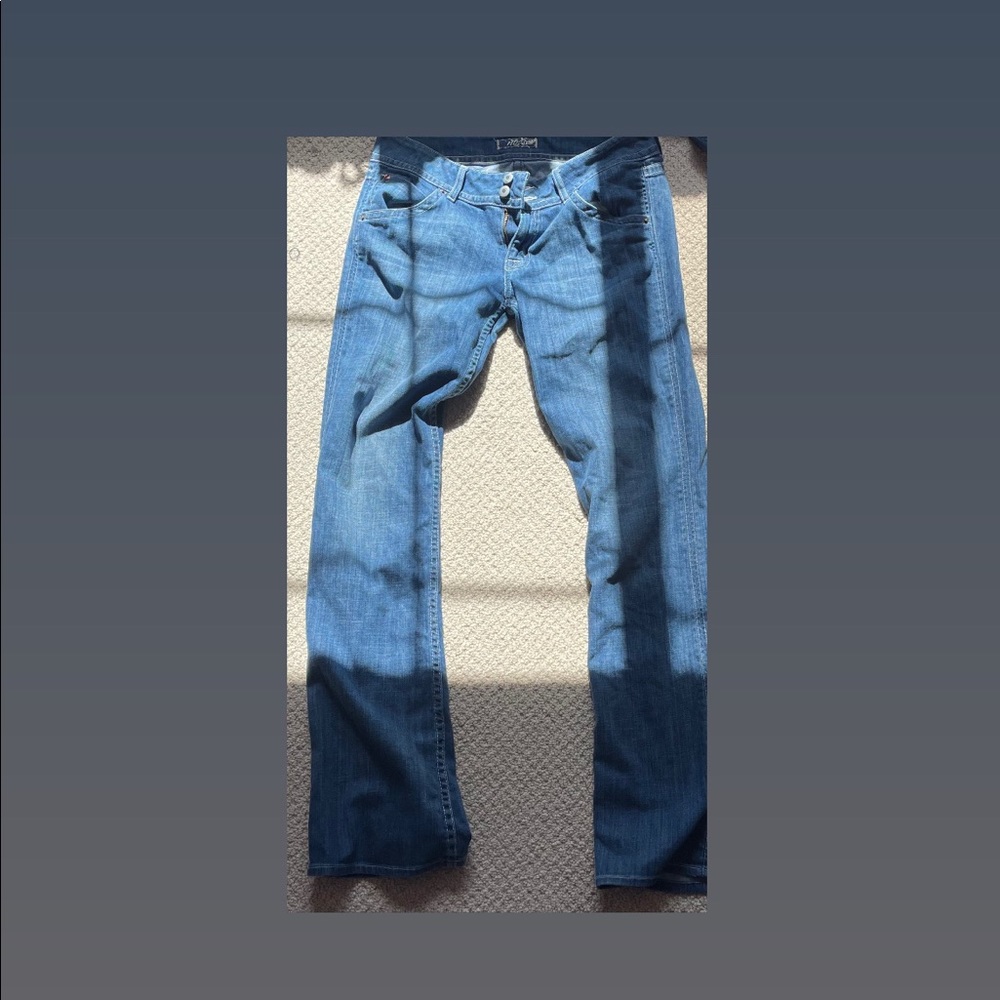 hudson wide leg jeans
